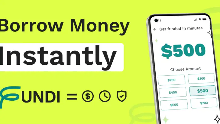 Borrow Money Instantly - Fundi feature graphic