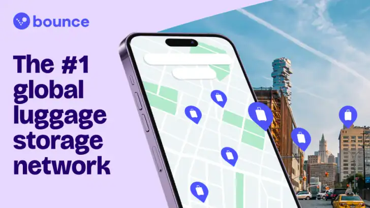 Bounce: Luggage Storage Nearby feature graphic