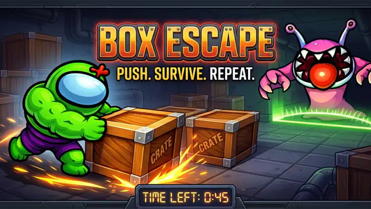 Box Escape: Survival Launcher feature graphic