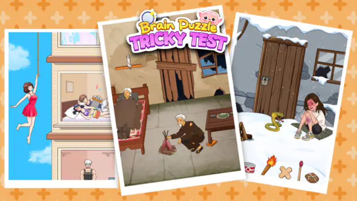 Brain Puzzle: Tricky Test feature graphic