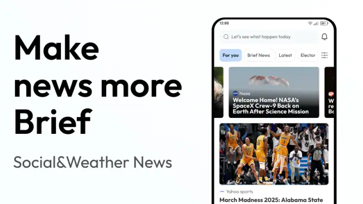 Brief News:Social&Weather feature graphic