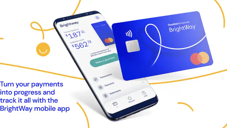 BrightWay Credit Card Mobile feature graphic