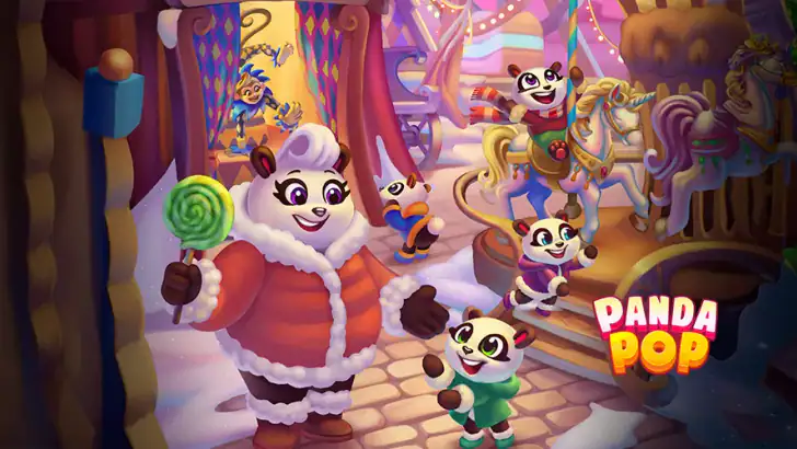 Bubble Shooter: Panda Pop! feature graphic