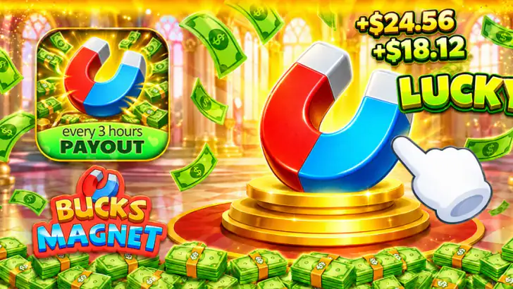 Bucks Magnet - Win Real Money feature graphic