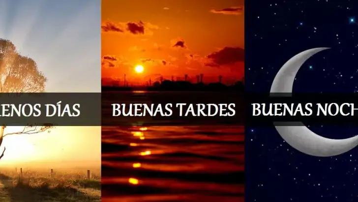 Buenos días tardes y noches feature graphic