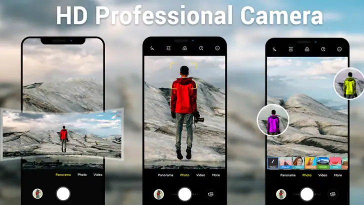 Camera for Android feature graphic