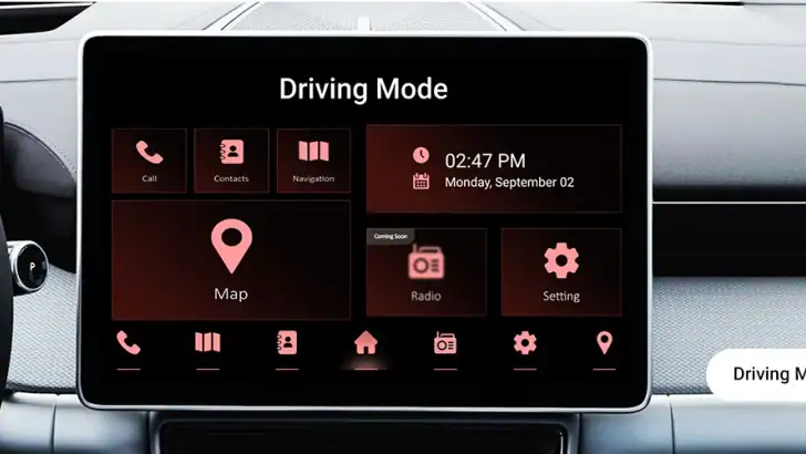 Car Connect & dashboard feature graphic