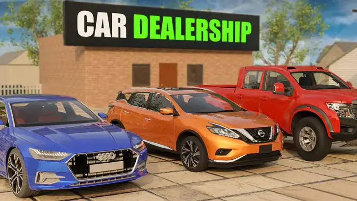 Car Dealership Business Game feature graphic