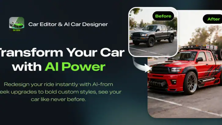 Car Editor & Al Car Designer feature graphic