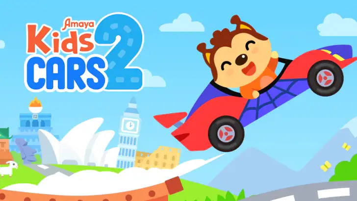 Car games for kids & toddlers feature graphic