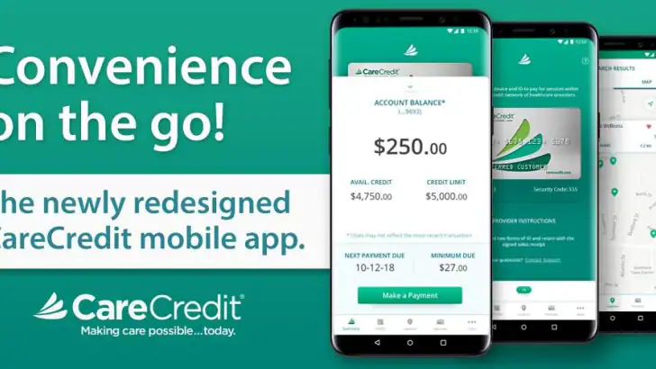 CareCredit Mobile feature graphic