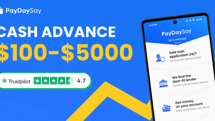 Cash Advance Now - PayDaySay feature graphic