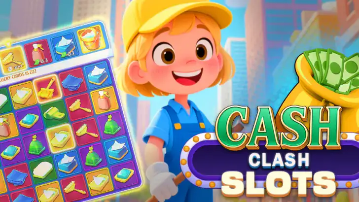 Cash Clash Slots feature graphic