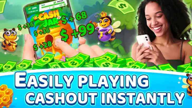 Cash Jar - Win Real Money Easy feature graphic