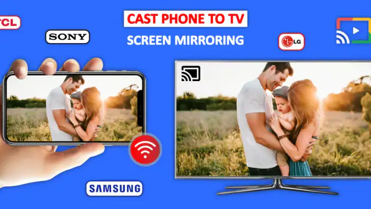 Cast Phone to TV, Chromecast feature graphic