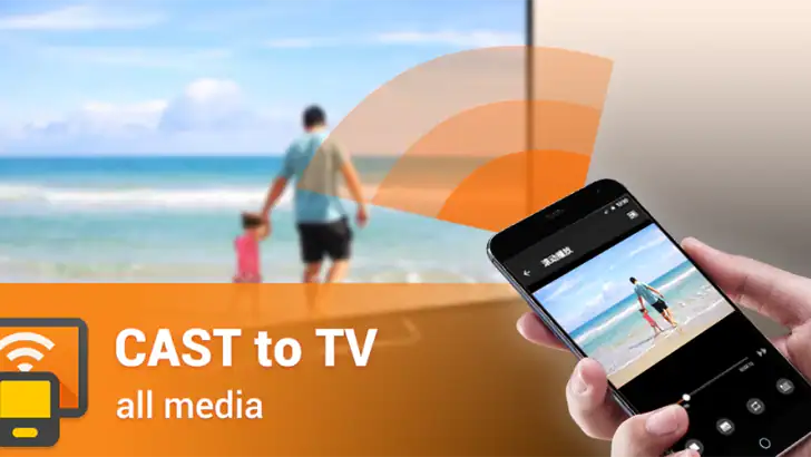 Cast to TV, Chromecast & Roku feature graphic