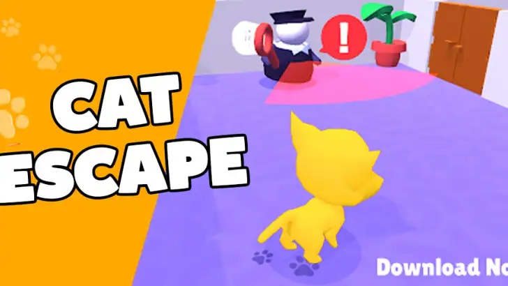 Cat Escape: Virtual Pet Game feature graphic
