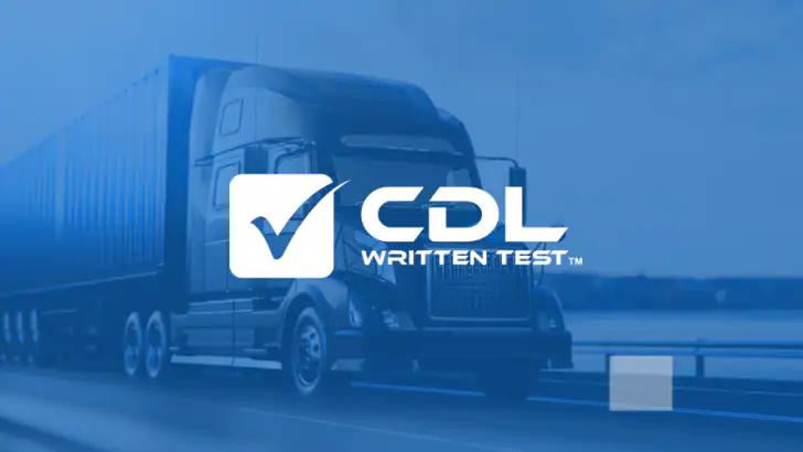 CDL Practice Written Test feature graphic