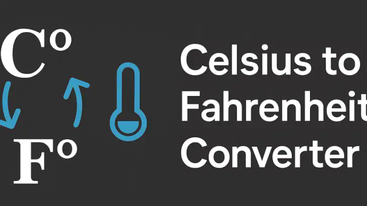 Celsius to Fahrenheit Convert feature graphic