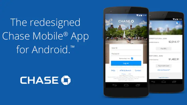 Chase Mobile feature graphic