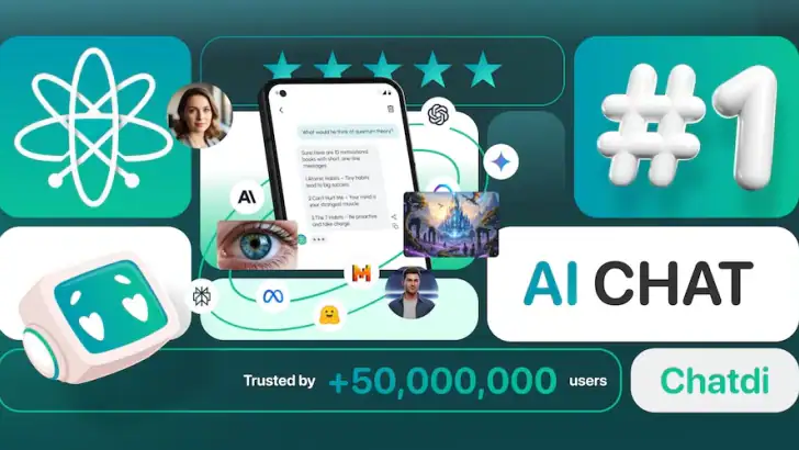 Chatdi: AI Chat & Assistant feature graphic