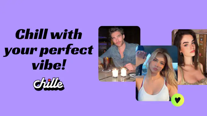 Chille: Meet & Date feature graphic