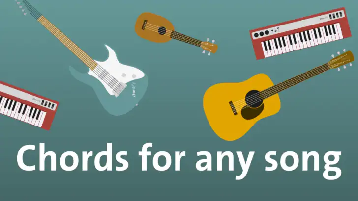 Chordify: Song Chords & Tuner feature graphic