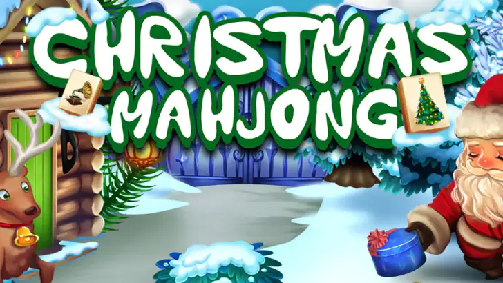 Christmas Mahjong: Holiday Fun feature graphic