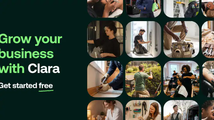 Clara - AI Receptionist feature graphic