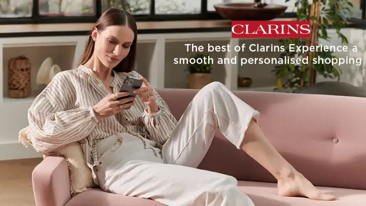 Clarins - Skincare and Makeup feature graphic