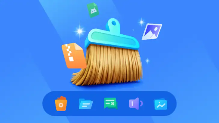 Cleaner Junk Pro feature graphic