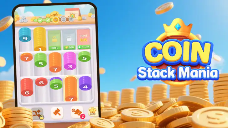 Coin Stack Mania feature graphic