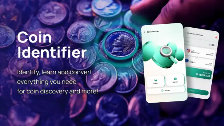 Collector’s Helper - Coin Lens feature graphic