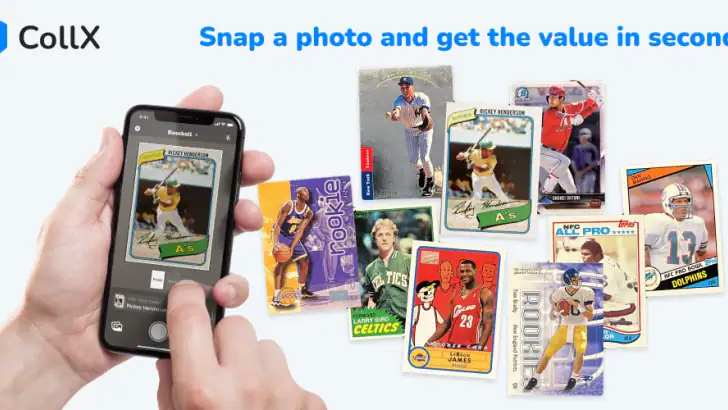 CollX: Sports Card Scanner feature graphic