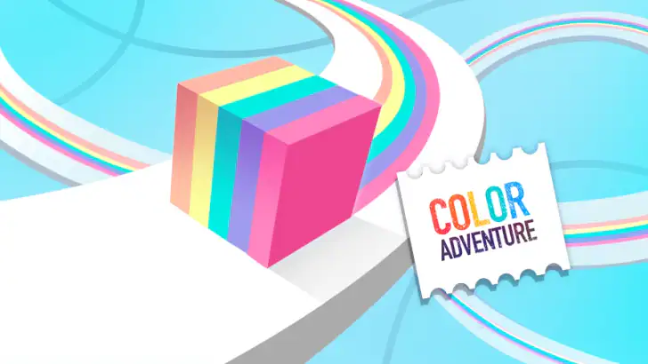 Color Adventure: Draw the Path feature graphic
