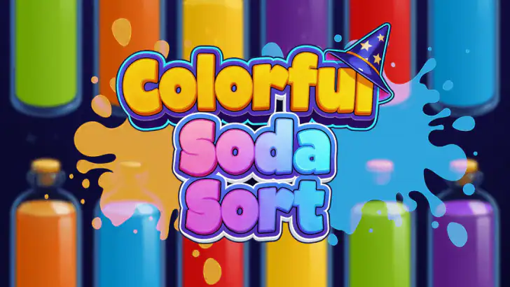 Colorful Soda Sort feature graphic