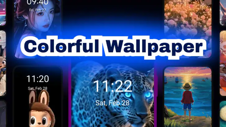 Colorful Wallpaper feature graphic