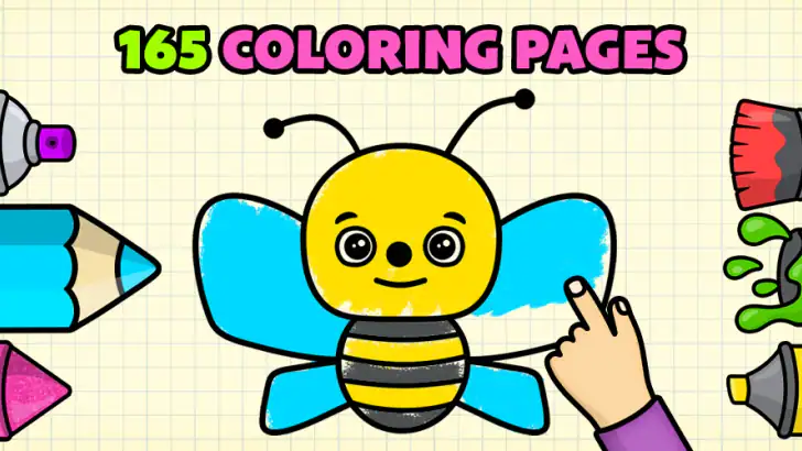 Coloring Book - Games for Kids feature graphic