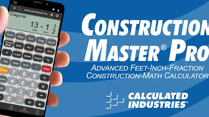Construction Master Pro Calc feature graphic