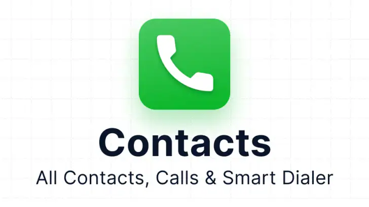 Contacts - Calls, Phone Dialer feature graphic