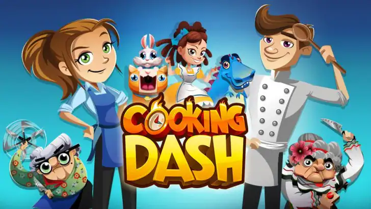 Cooking Dash feature graphic