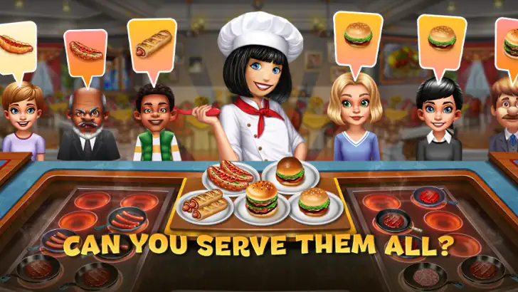Cooking Fever: Restaurant Game feature graphic