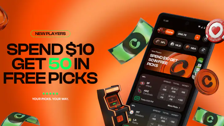Courtside - Social Sportsbook feature graphic