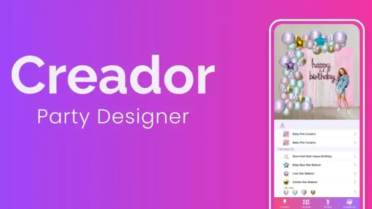 Creador (Party Designer) feature graphic