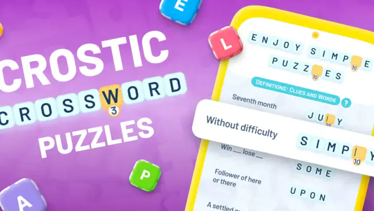 Crostic Crossword－Word Puzzles feature graphic