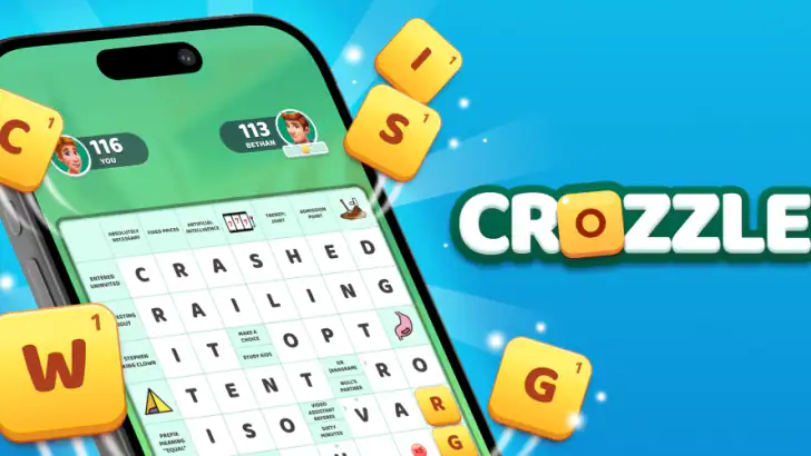 Crozzle - Crossword Puzzles feature graphic