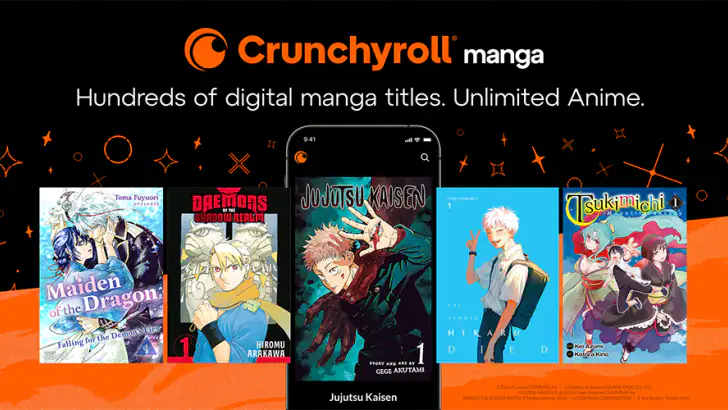 Crunchyroll Manga feature graphic