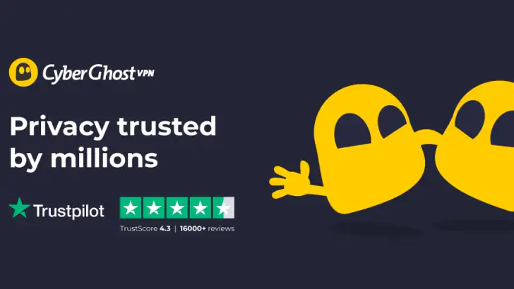 CyberGhost VPN: Secure VPN feature graphic