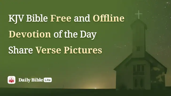 DailyBible Lite - KJV Version feature graphic