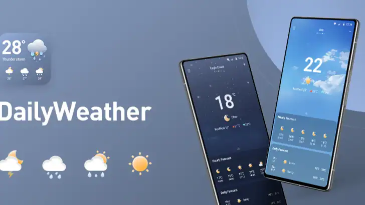 DailyWeather: Weather Forecast feature graphic